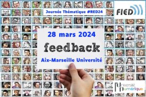 #RED24 Rencontres de l’Enseignement à Distance 2024 jeudi 28 mars 2024 - Aix-Marseille Université 